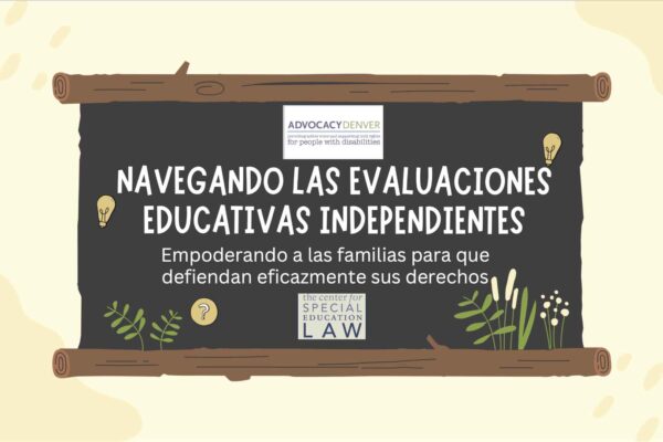Navegando las Evaluaciones Educativas Independientes (IEE)